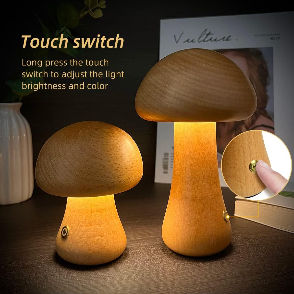 Micelio | Lampra led Honguito