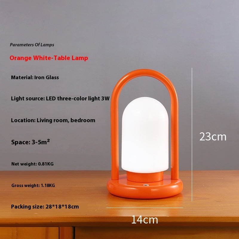 Ocre | Lampara portatil recargable