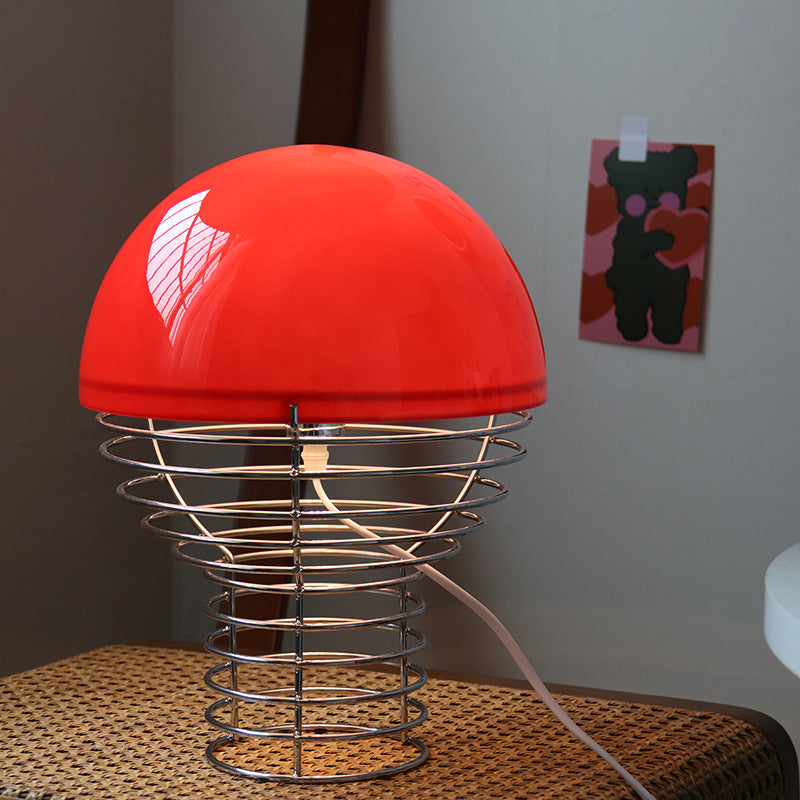 Ornella | Velador de vidrio Estilo Mid-Century